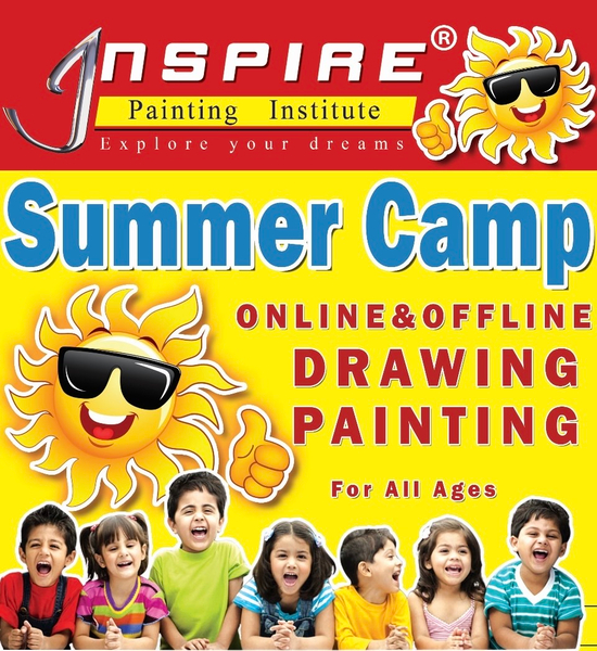 Cover photo of Inspire Drawing Painting Institute Online Offline Hyderabad